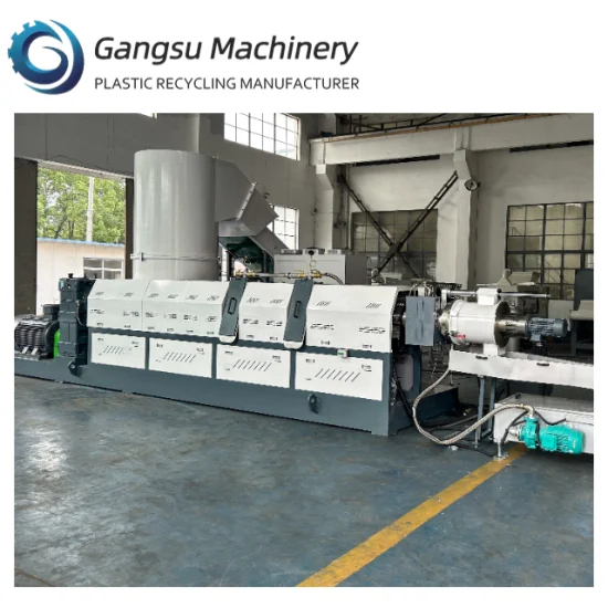 PE PP HDPE LDPE LLDPE BOPP PS ABS Pet PVC EPS EPE EPP PC Film/Non Woven/Woven Bag/Fiber/Plastic Recycling Granulator/Granulating/Granulation/Line/Plant/Machine